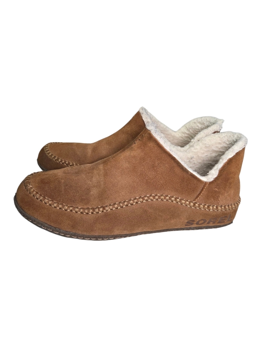 Sorel Manawan II Slippers Mens Tan Size 12